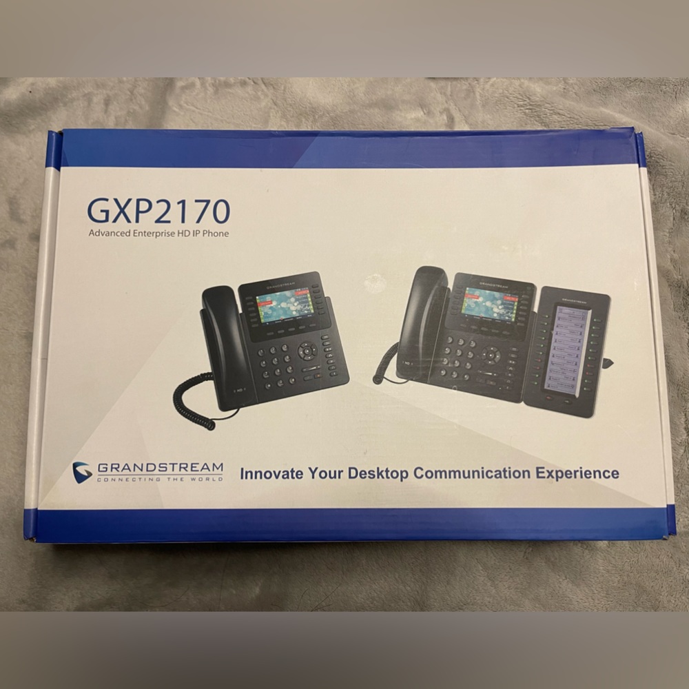 BRAND NEW! gxp2170 advanced enterprise hp ip phone